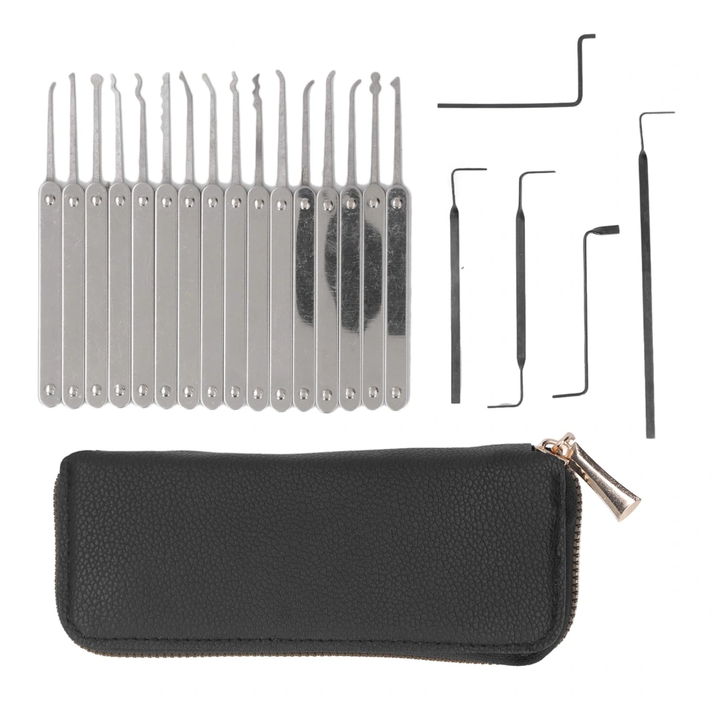 21 Pcs Hook and Pick Set Stainless Steel Precise Pick Tool Set Hook Hand Tool for Civilian Professional Use