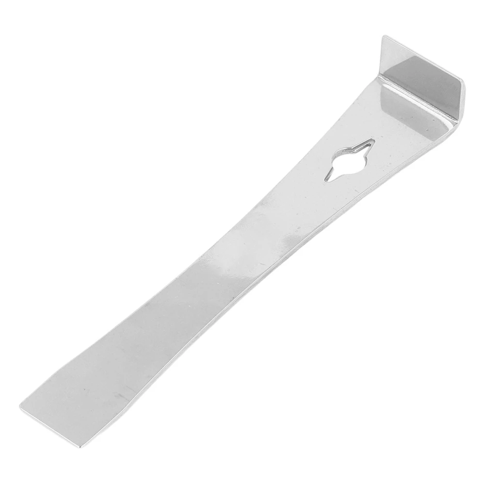 Pry Bar Wrecking Nail Puller Flat End Stainless Steel Scraper Hand Tool for Woodworking Household