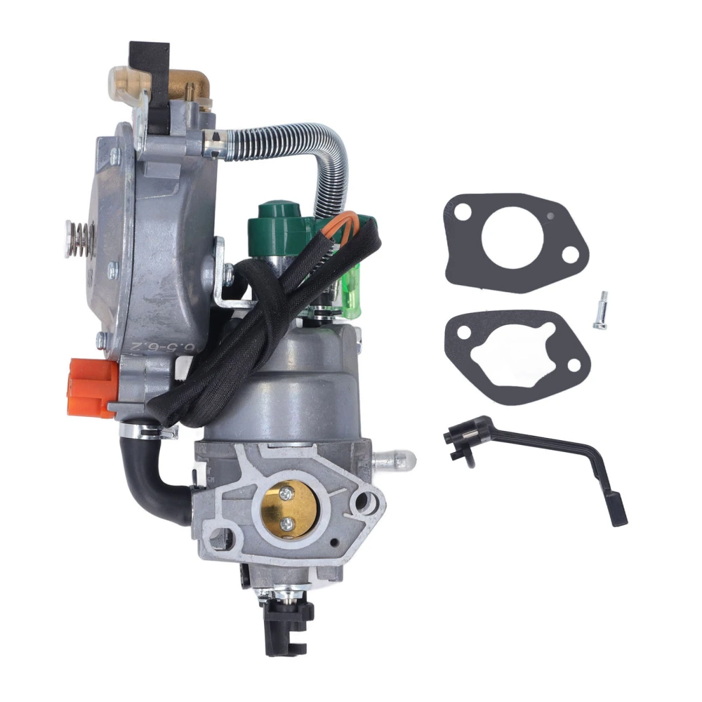 Dual Fuel Carburetor Manual Choke LPG Conversion Kit 3KW for GX270 177F Generator 220