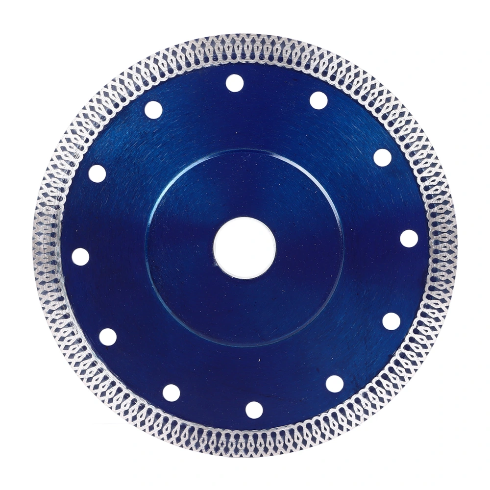 Diamond Circular Saw Blade 150mm Dia for Concrete Granite Stone Angle Grinder Slotting Grinding Cutting with Clip Blue