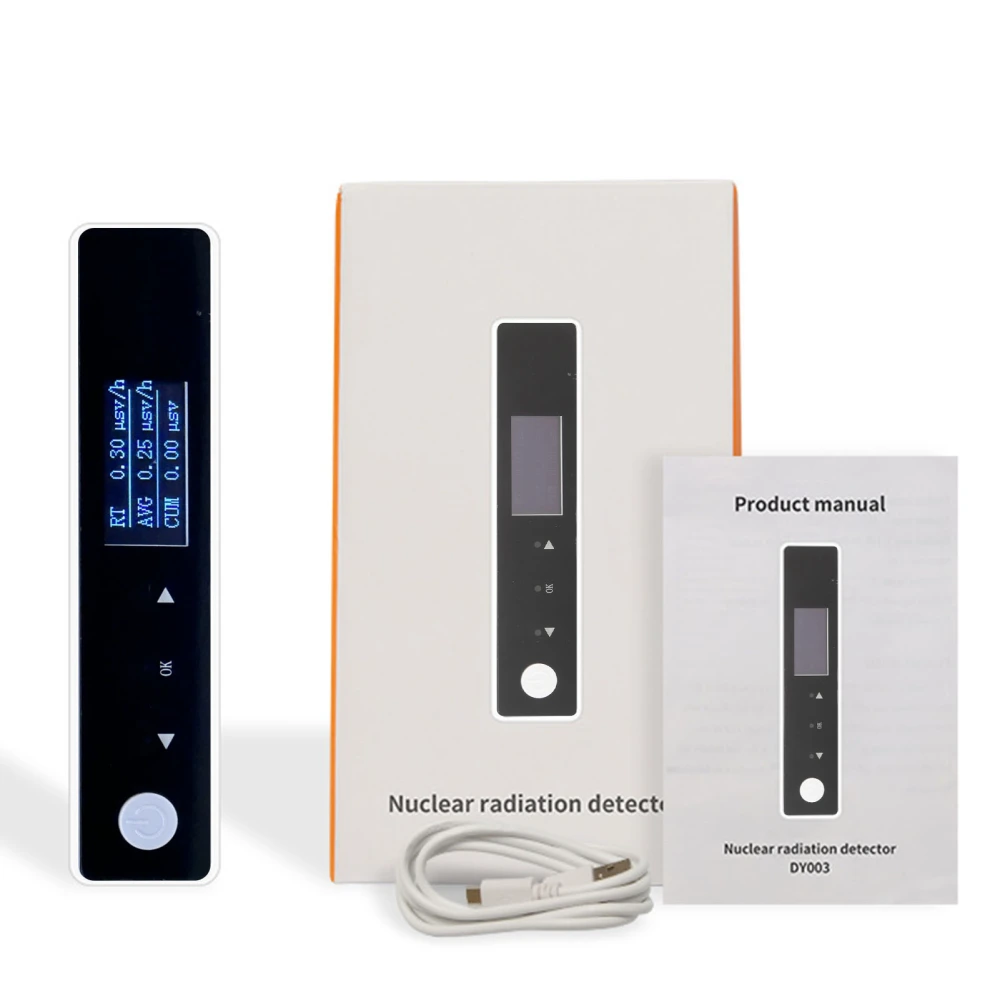 Nuclear Radiation Detector WiFi Smart Geiger Counter High Sensitivity Sound Light Alarm β γ X Ray Radiation Dosimeter