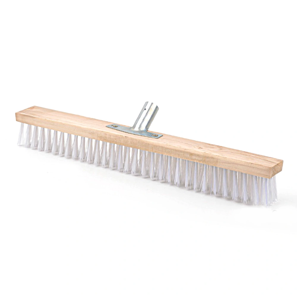 Floor Brush Head Nylon Bristles Heavy Duty Scrub Brush Head Replacement for Lane Steps Terrace Deck Tiles 50cm / 19.7in Long