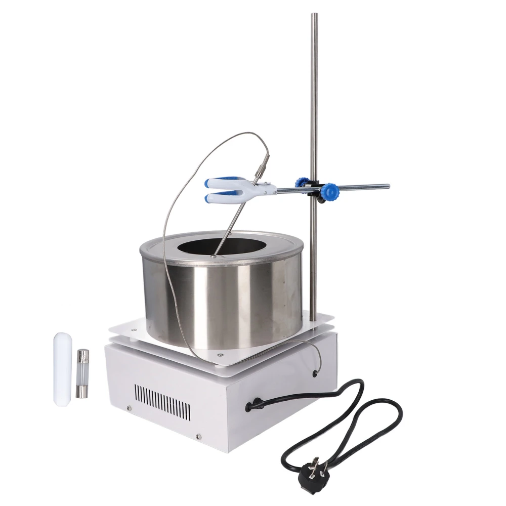 Thermostatic Water Bath 3L LCD Display Precise Temperature Control Laboratory Water Bath with Magnetic Stirrer AU Plug 220V