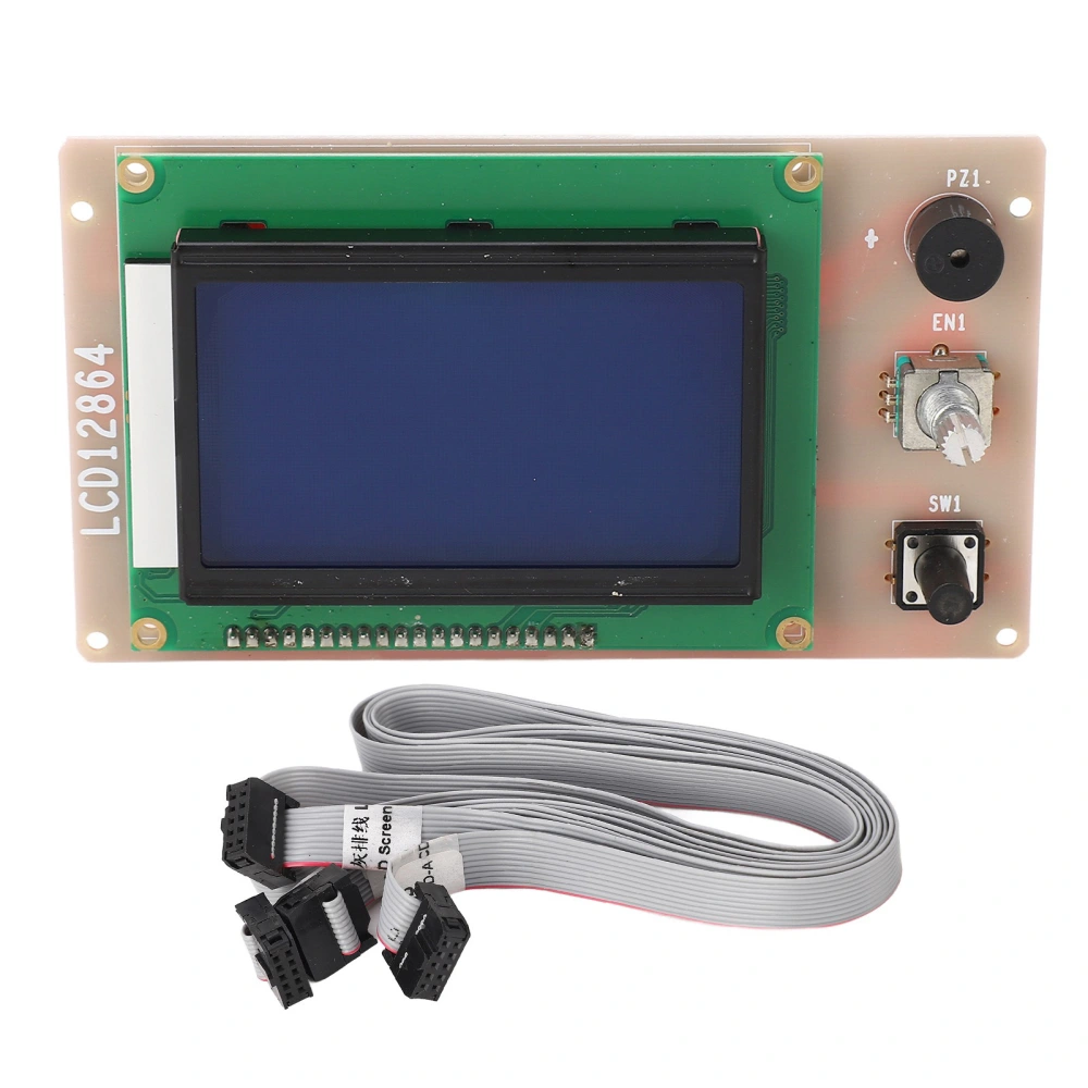 12864 LCD Display Screen 3D Printer Replacement Part LCD Control Module for Anet A6 A8 PLUS E12 E16