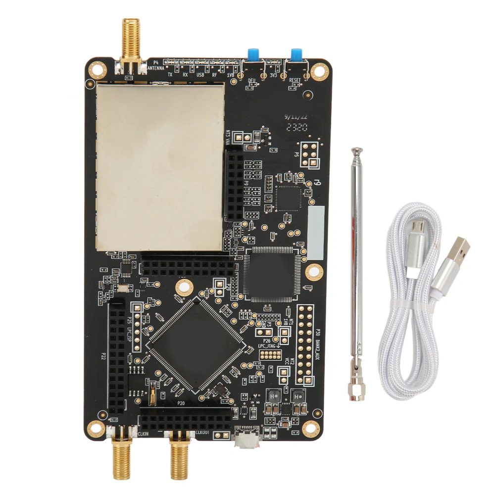 SDR Development Board Open Source Software Defined Radio Platform Development Module 1MHz‑6GHz Mainboard USB SMA Antenna