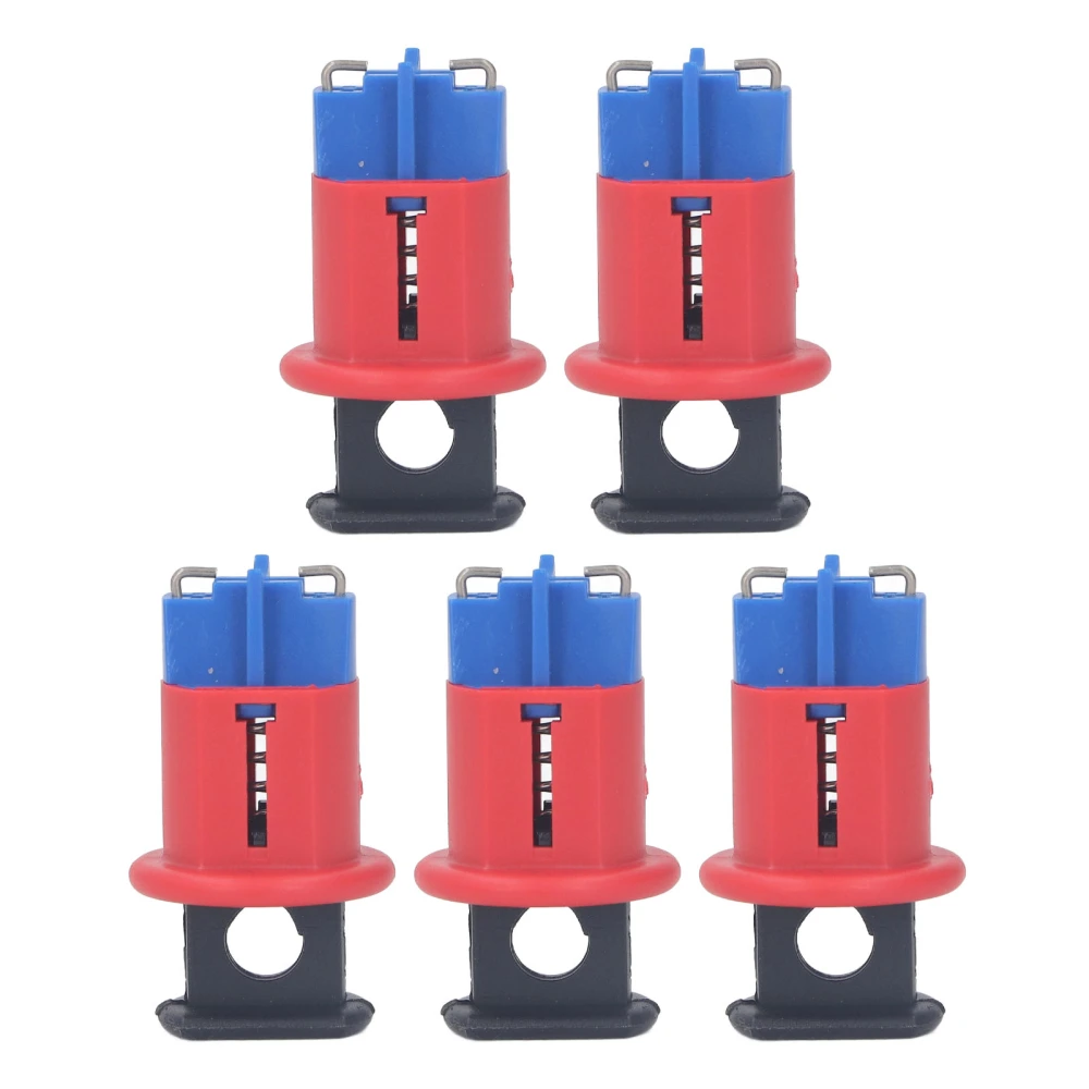 5PCS Circuit Breaker Lockout Device Pin In Standard Miniature Breaker Switch Lock for Electrical Locking