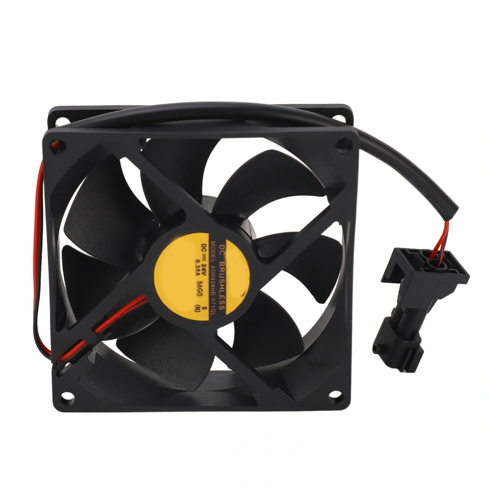 Forklift Cooling Fan 24V AD0924HB Y71GL Cooler Fan Accessory for E14 16 18 20‑335 T20AP