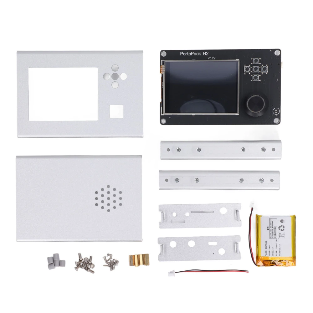 3.2in LCD Wide Angle Touchscreen Silver Aluminum Alloy Shell SDR Receiver Set for One