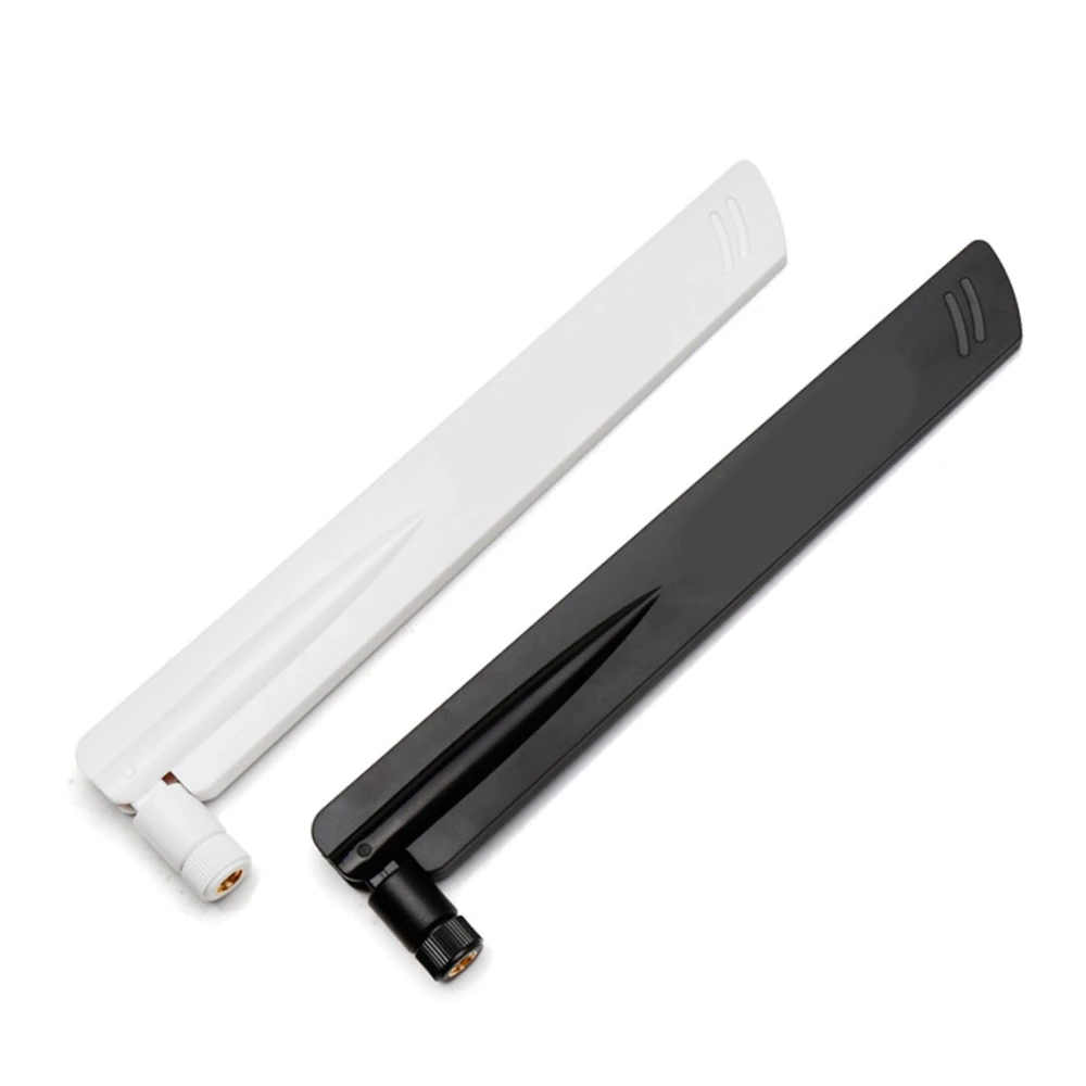 2Pcs 5G Antenna Black High Gain Design Fast Connection Stable Transmission External Full Band Antenna for 5G Routers Gateways