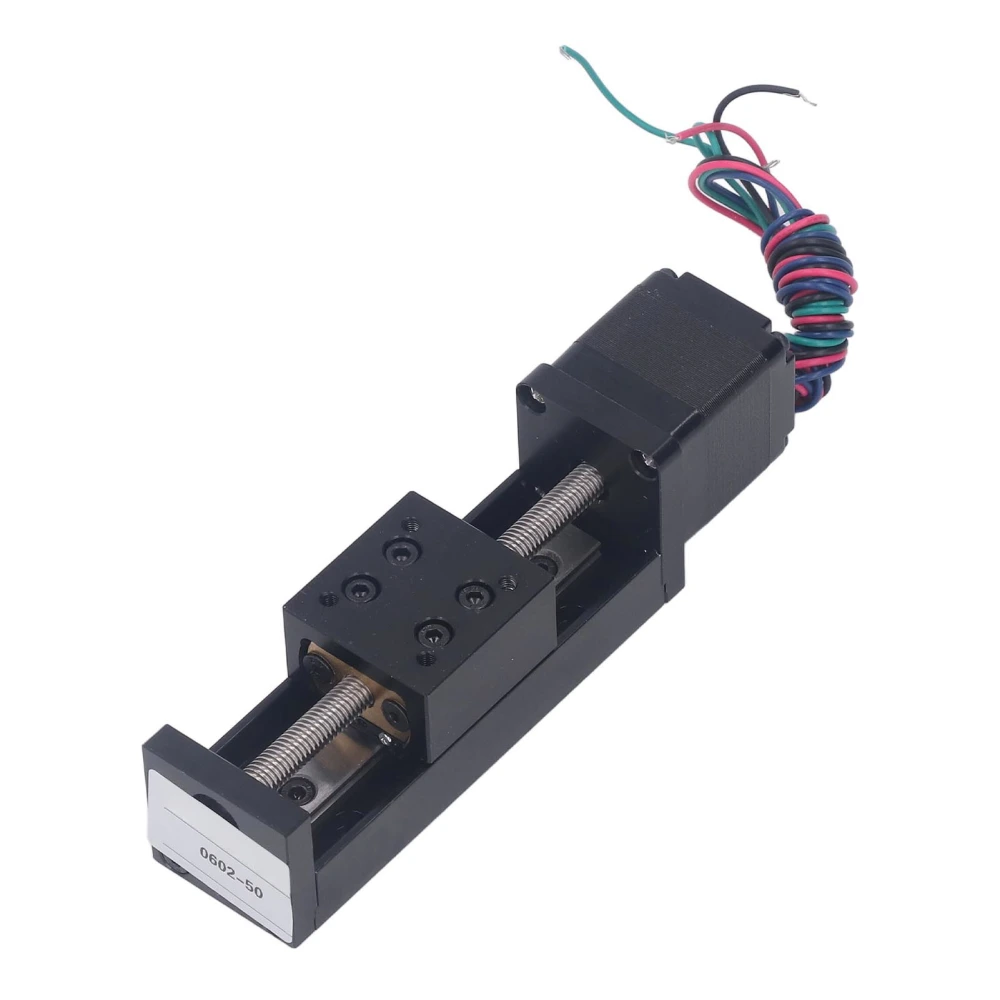 Mini Linear Rail Guide Slide Actuator 28 Stepper Motor 50mm Stroke DIY CNC Router Parts X Y Z Stage with T Screw Rod