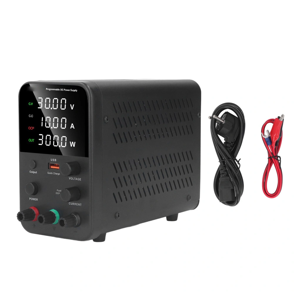 DC Power Supply Variable 0‑ 0‑3A 360W Digital Display Adjustable Switching Regulated Power Supply