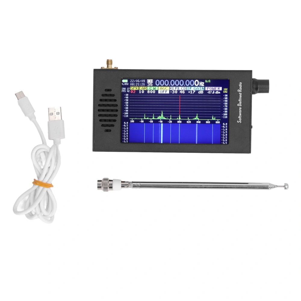 DSP SDR Radio Receiver 4.3 Inch Touch Screen 100KHz To 149MHz FM MW SSB CW HAM Shortwave Radio Receiver