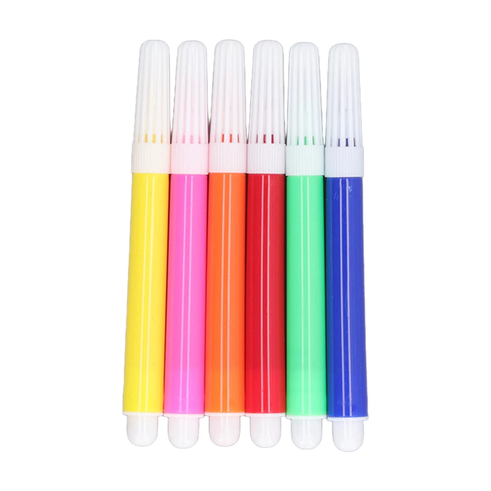 6Pcs Acrylic Paint Marker Pen Set Water Based for Doodle Printer Consumable Accessories