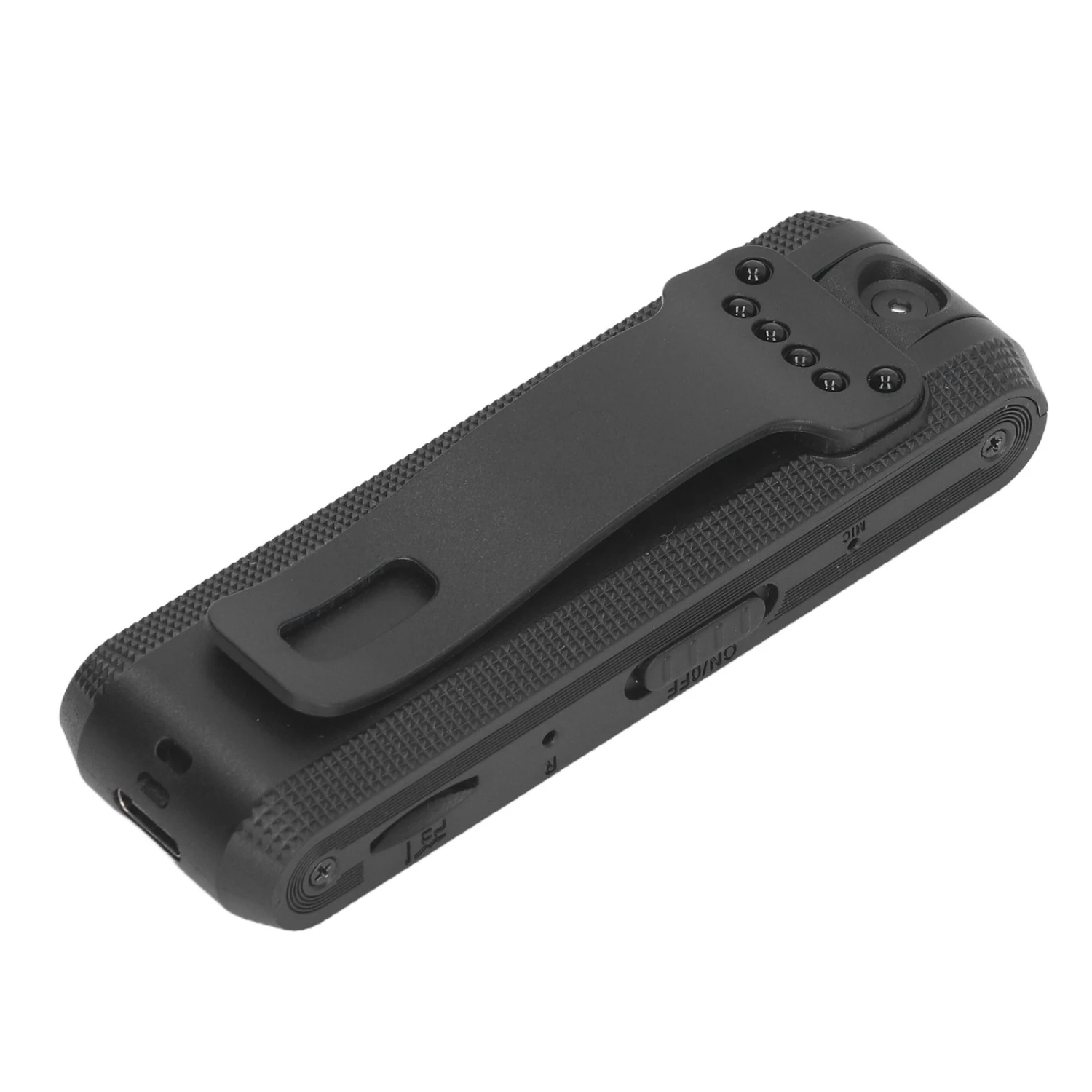 HD Camera 180° Rotatable Anti Shaking Back Clip Auto Save Record Camera Meeting Recorder for Office Warehouse