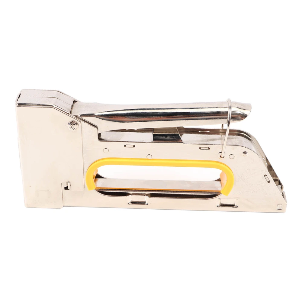 Staple Gun Manual Stapler Nailer Stainless Steel High Capacity for Packaging Decoration