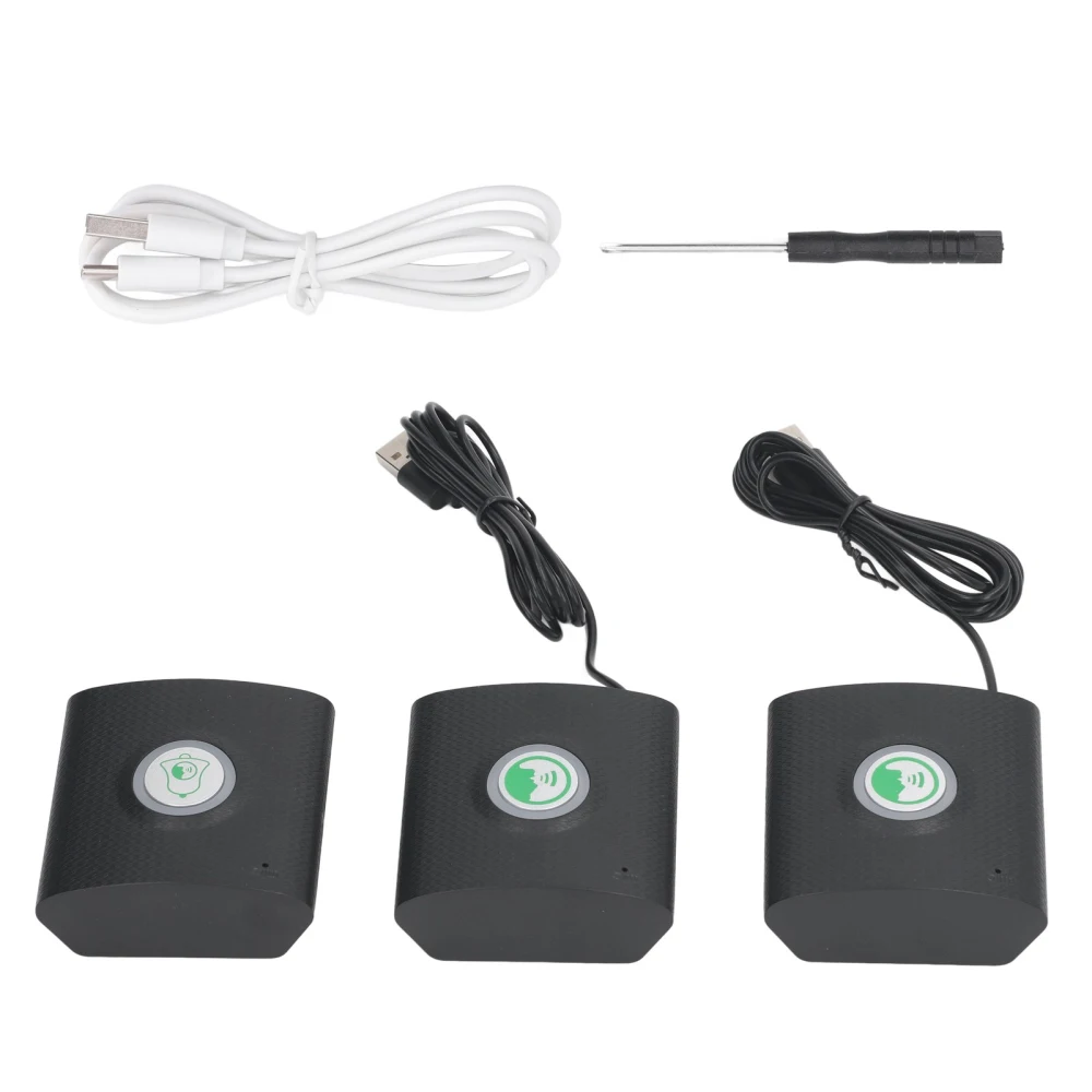 Wireless Voice Intercom Doorbell 2 Way Call Waterproof Doorbell Intercom Kit for Home Hospital