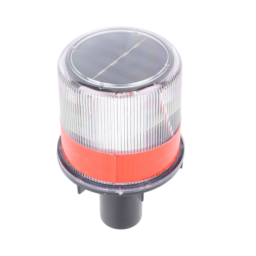 Solar Traffic Warning Light LED Waterproof Easy Move Traffic Flasher Emergency Light for Roadworks Sentry Boxes Fences