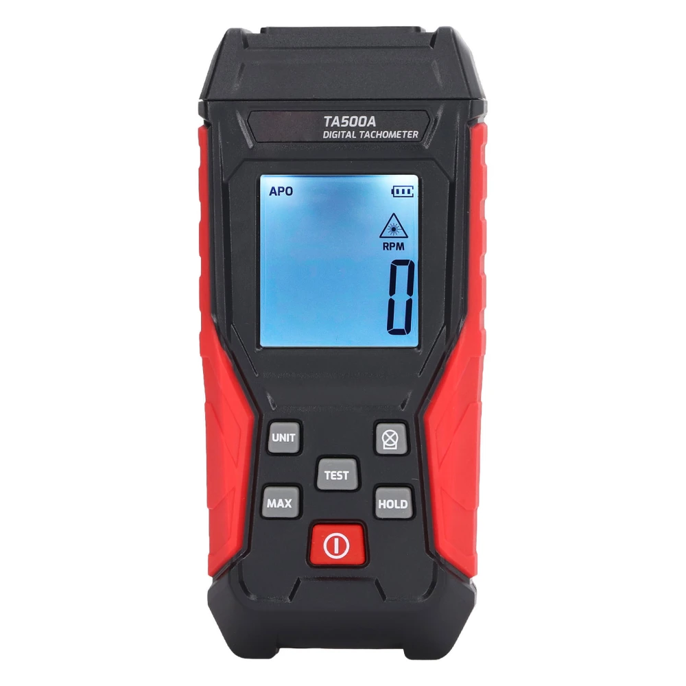 TA500A Digital Tachometer Valve Lockable Non Contact Portable RPM Meter 3 to 100000RPM