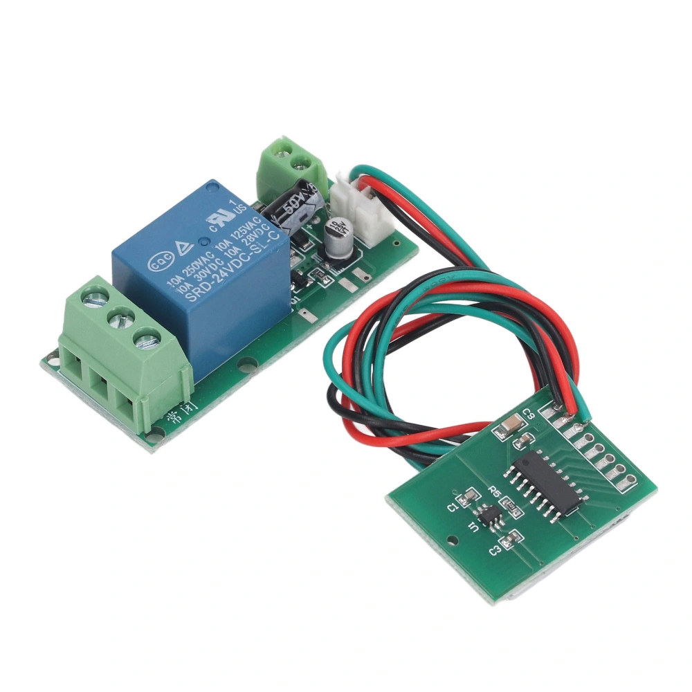 Touch Button Module Capacitive 1 Way Self Locking Programmable Computer Power On Key DC24V