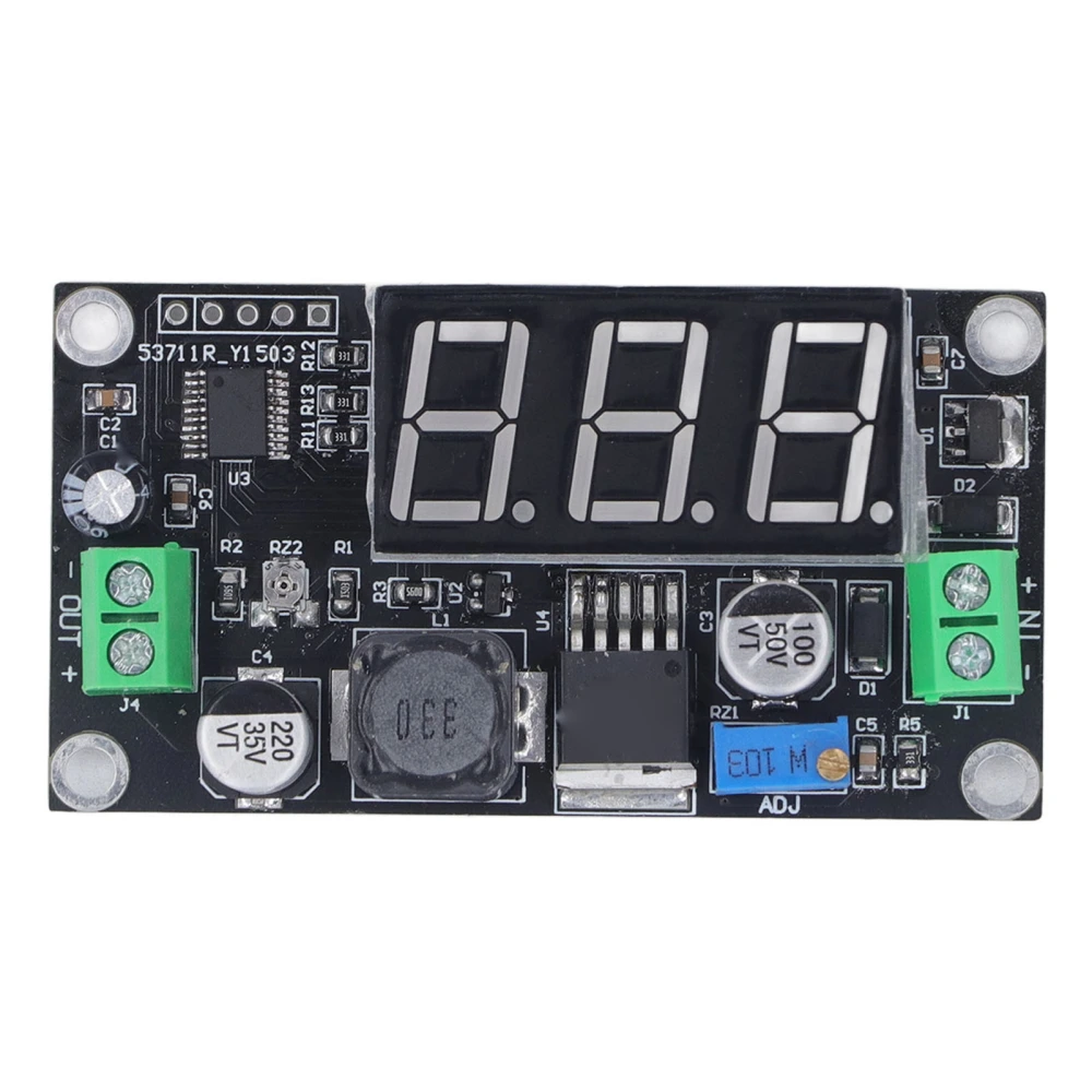 DC to DC Buck Converter Digital Green Display Adjustable Voltage Reduction Module 4.5‑40V Input 3‑37V Output