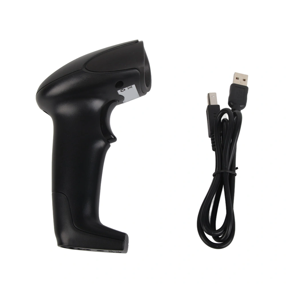 Wireless Barcode Scanner USB Ergonomics Handheld 1D Code Reader Automatic Fast Accurate Scanning