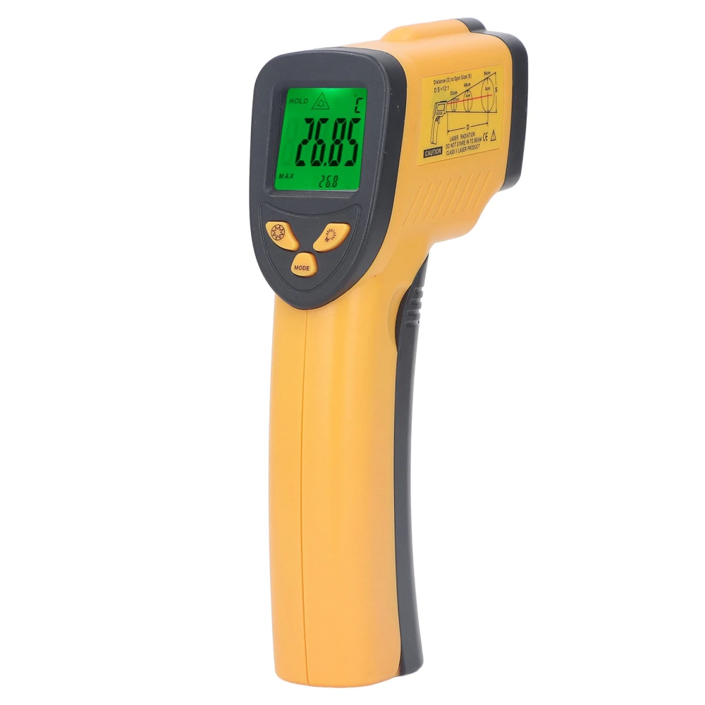 Infrared Thermometer Digital Display Non Contact Temperature Gun ‑50‑600℃ Temp Gun