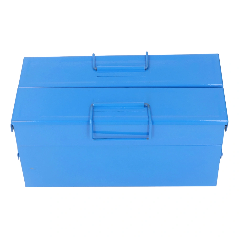 Folding Tool Storage Box 2 Layer 3 Tray Household Multi Function Portable Storage Toolbox for Vehicle Repair