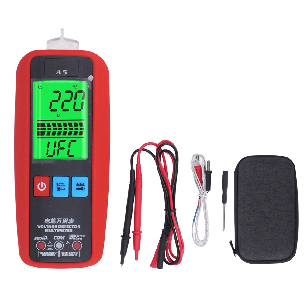 Digital Multimeter Auto Ranging LCD Display Voltage Current Tester Resistance Meter Tool