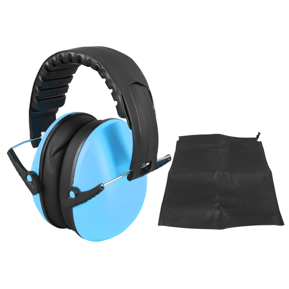 Soundproof Earmuffs for Kids Sleeping Children Safety Mini Noise Reduction Ear Muffs Sky Blue