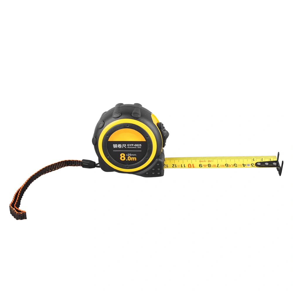 Tape Measure 8 Meters Auto Locking Measuring Tool Portable for Woodworking Crafting