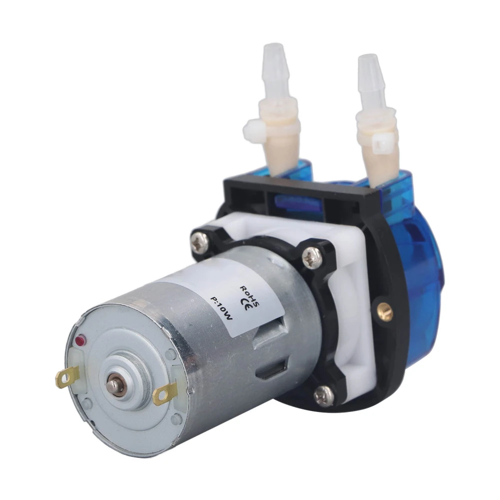 Peristaltic Pump Self Priming Water Pump 310ml/min 10W DC Brush Motor for Liquid Filling 12V