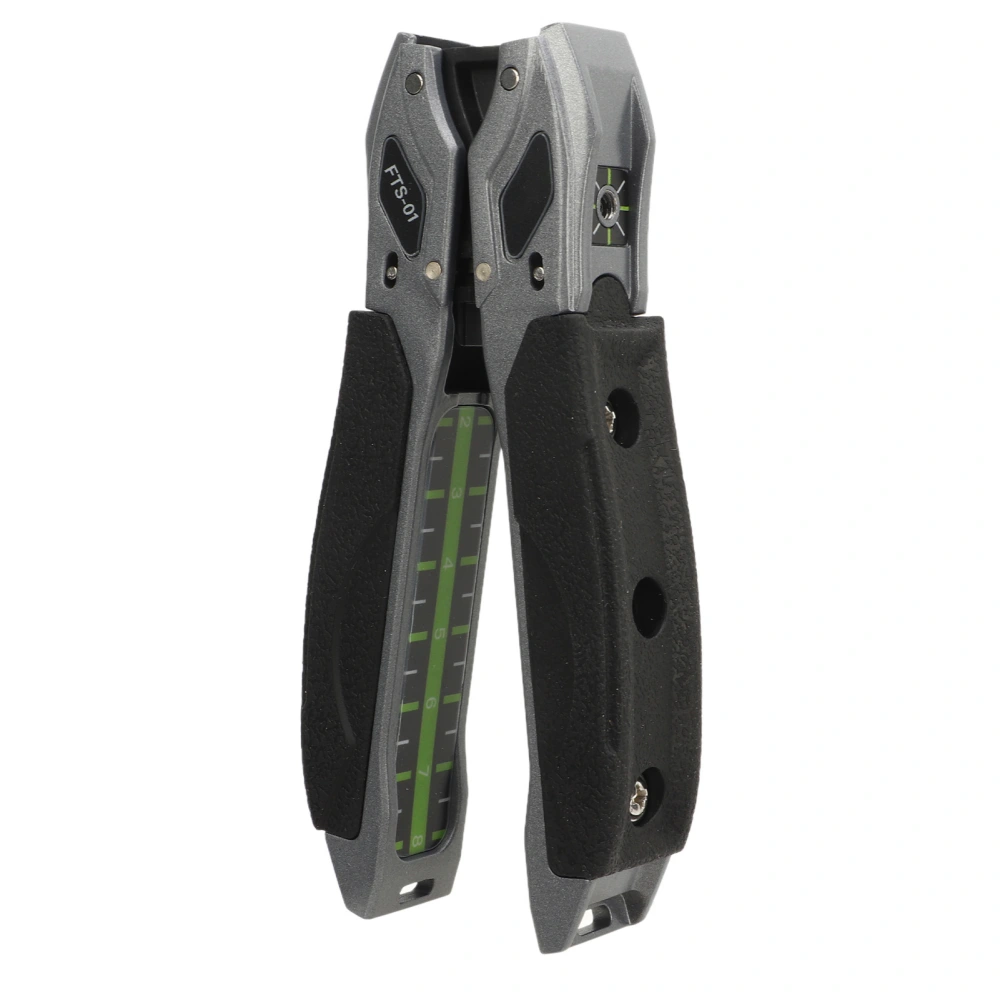 Optical Fiber Drop Cable Stripper 2‑3mm Leather Wire Optic Stripping Tool Aluminum Alloy