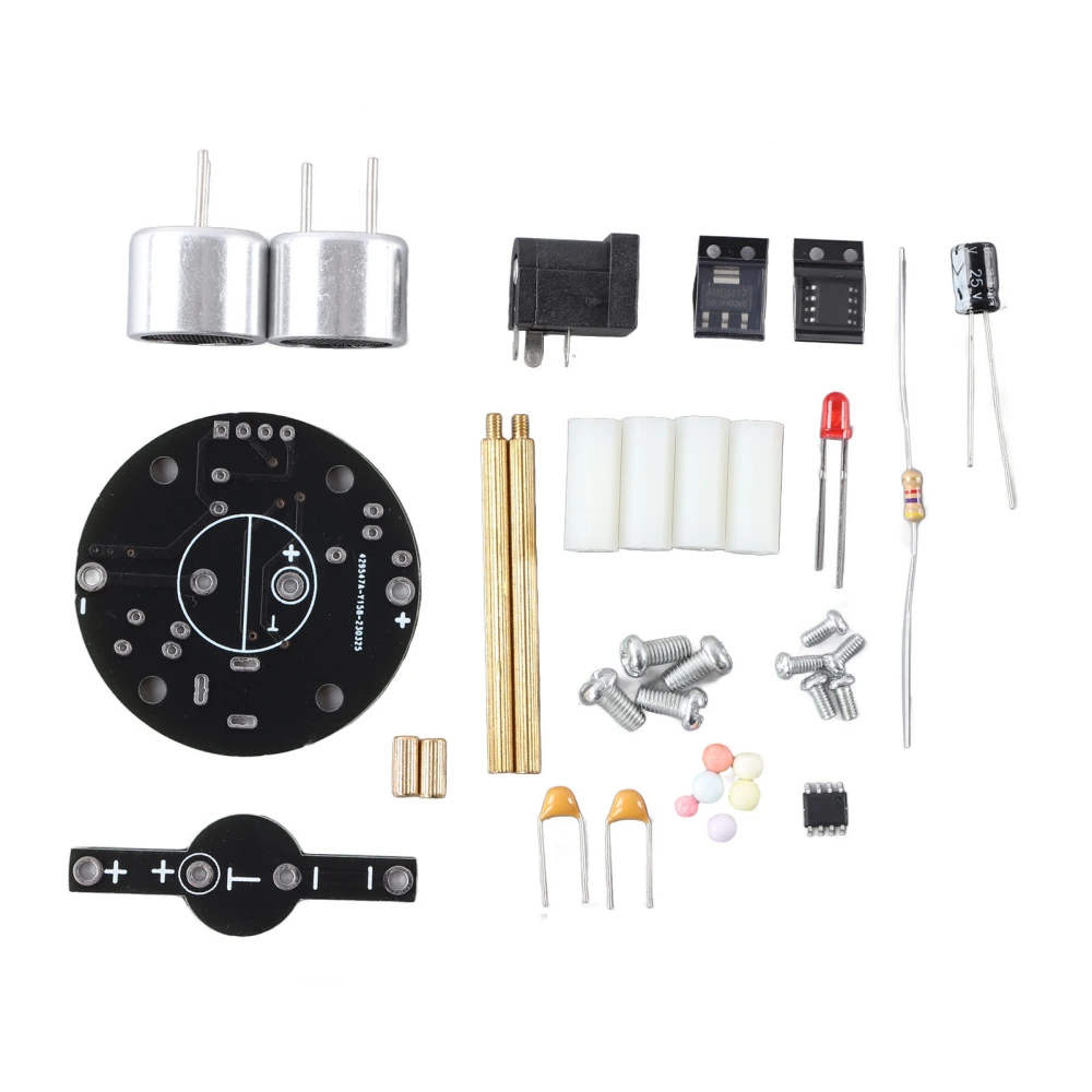 DIY Levitation Learning Kit Standing Wave Ultrasonic Suspension Electronic Welding Experiment Kit DC 12V Spare Parts