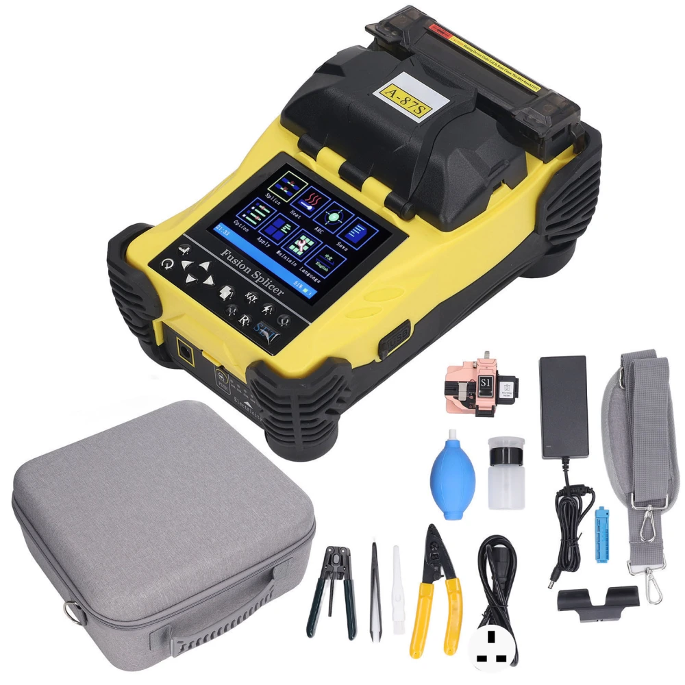 Fusion Splicer High Accuracy Mini Leather Fiber Fiber Optical Welding Splicing Machine