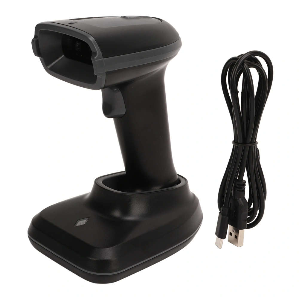 Barcode Scanner Wireless 2.4G QR Code Reader Handheld Tool for Store Logistic Retail