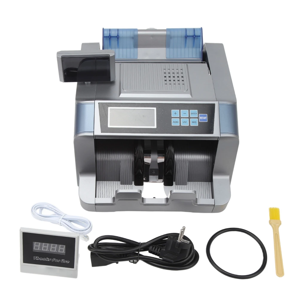 728D UV 3MG Money Counter LCD Display Multifunctional Bill Cash Counting Machine for Supermarket Malls