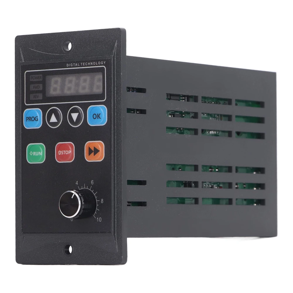 Variable Frequency Drive 1PH 176‑264V Input 3PH 0‑ Output VFD 750W for Motor Pump