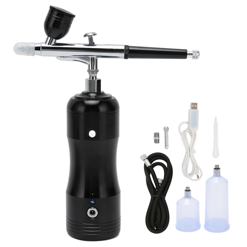 Paint Spray Gun Portable Multi Purpose USB Charging Stable Sprayer Gun for Tattoos DIY Decoration