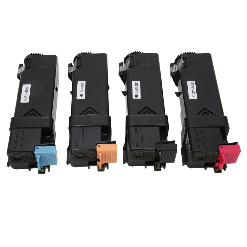 4PCS Toner Cartridge 4 Color Toner Cartridge Replenishment Set Suitable for Xerox Phaser 6125