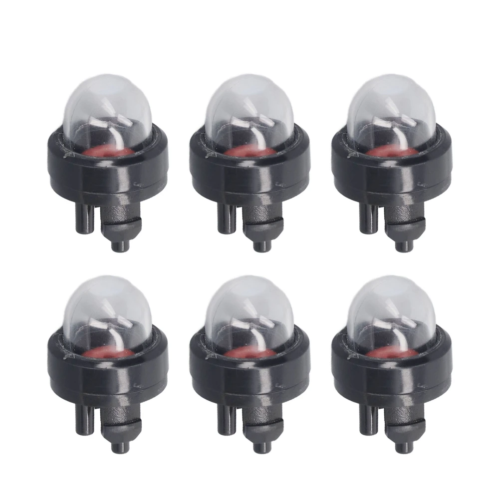 6PCS Primer Bulbs for 2 Stroke Small Engine Electric Saw Carburetor Bulb Replacement for P136 PP136E PP330