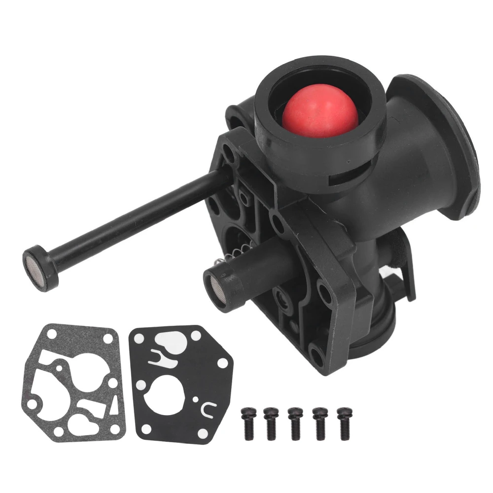 ABS Rubber Mower Carburetor Diaphragm Kit Replacement for 499809 498809A 494406 Black