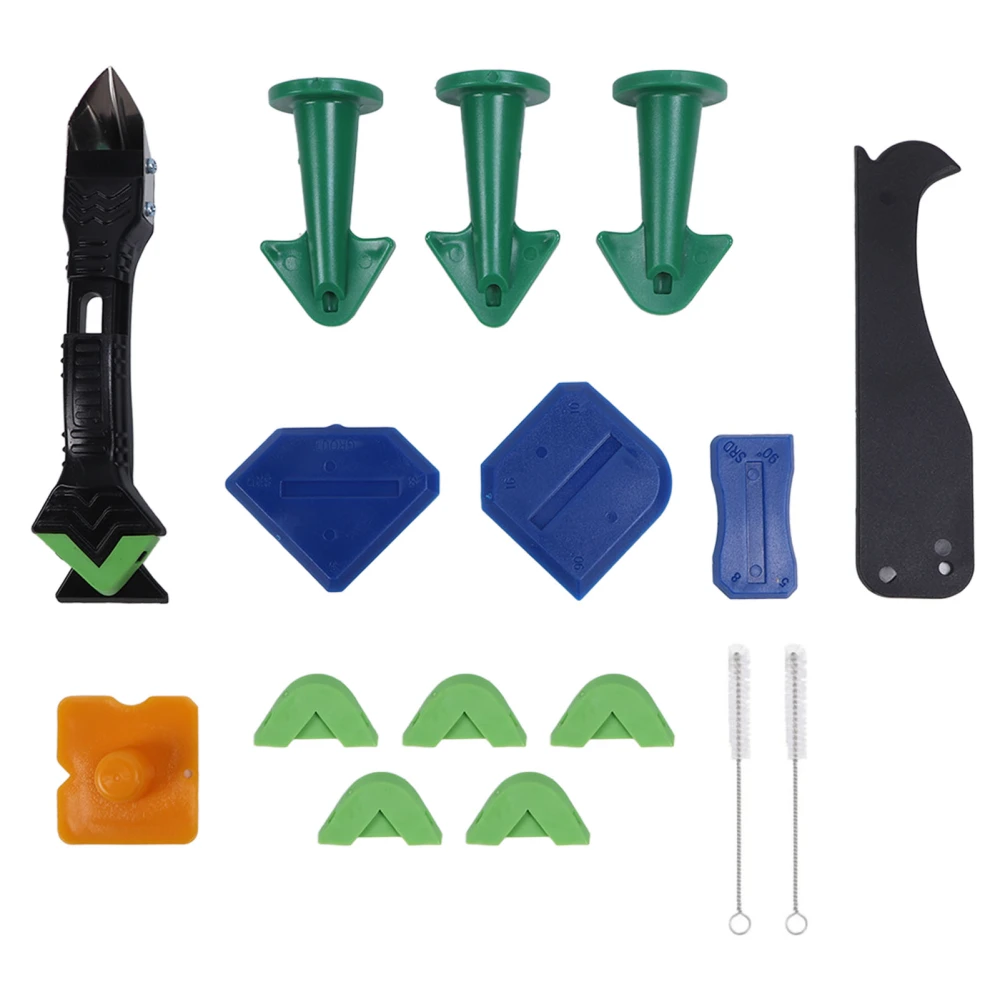 Silicone Caulking Kit Sealant Finishing Scraper Multifunctional Grout Removal Tools for Household Use