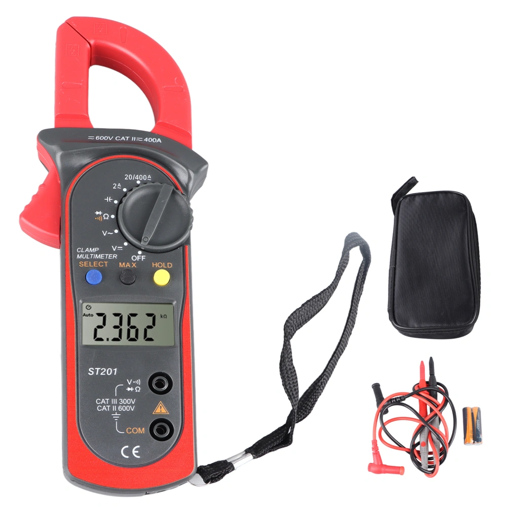 DC AC Current Voltage Resistance Clamp Voltmeter Ammeter Electrical Digital Multimeter Clamp Meter