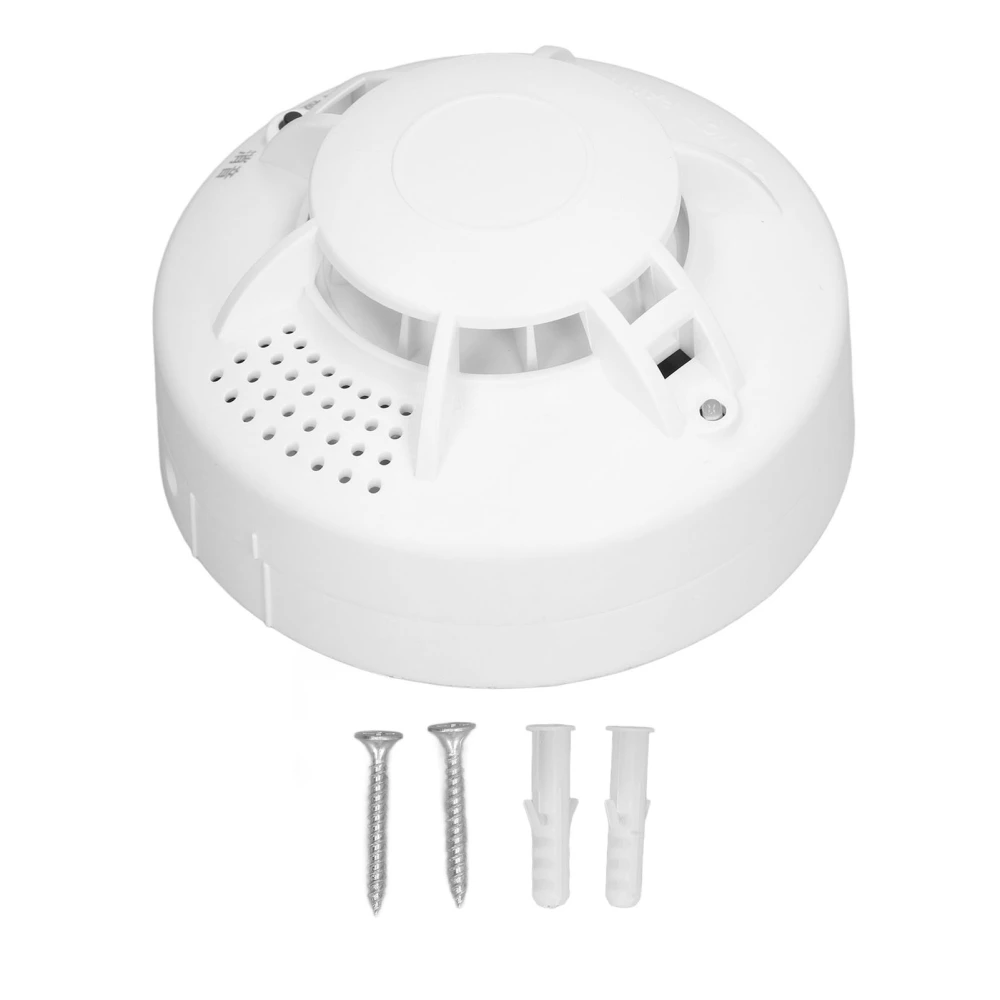 Freestanding Heat Detection Alarm ABS Hight Temperature Detector with Audible and Visual Alarm