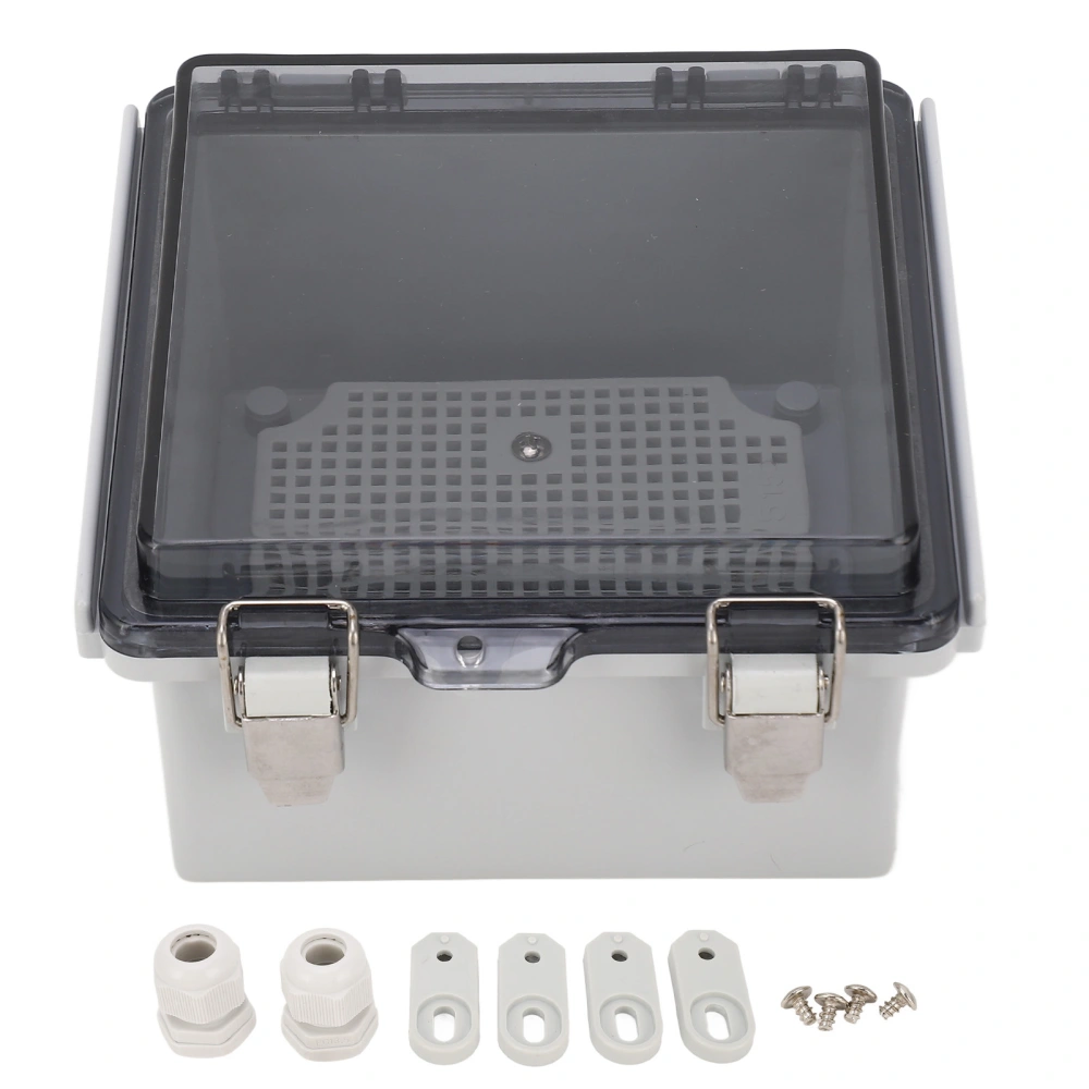 Junction Box Electrical Case ABS IP67 Waterproof 150x150x90mm Power Enclosure for Outdoor