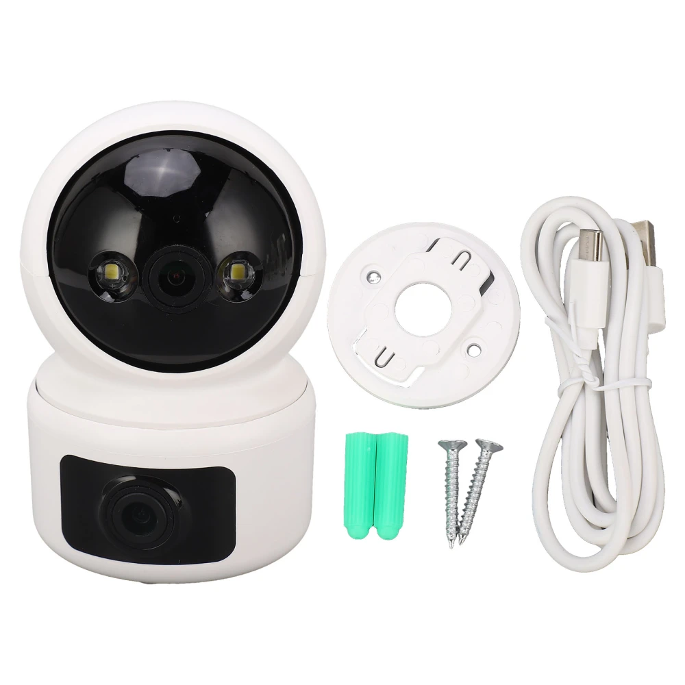 Security Camera 3MP WiFi 2.4G Dual Band 360° Coverage Motion Detection Monitor Camera for Home