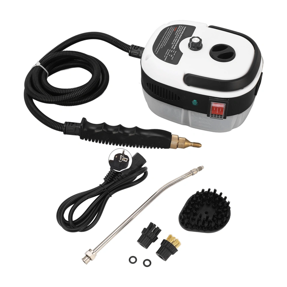 2500W Steam Cleaning Machine High Temperature High Pressure Portable Steam Cleaner 1000ML Water Tank EU Plug 220V