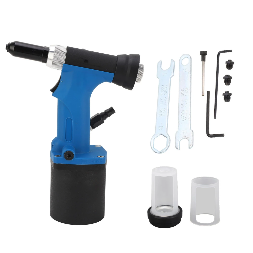 Pneumatic Rivet Nut Gun Self Suction Light Weight Ergonomically Rivet Nut Tool for 5/32 3/16 1/8 3/32in