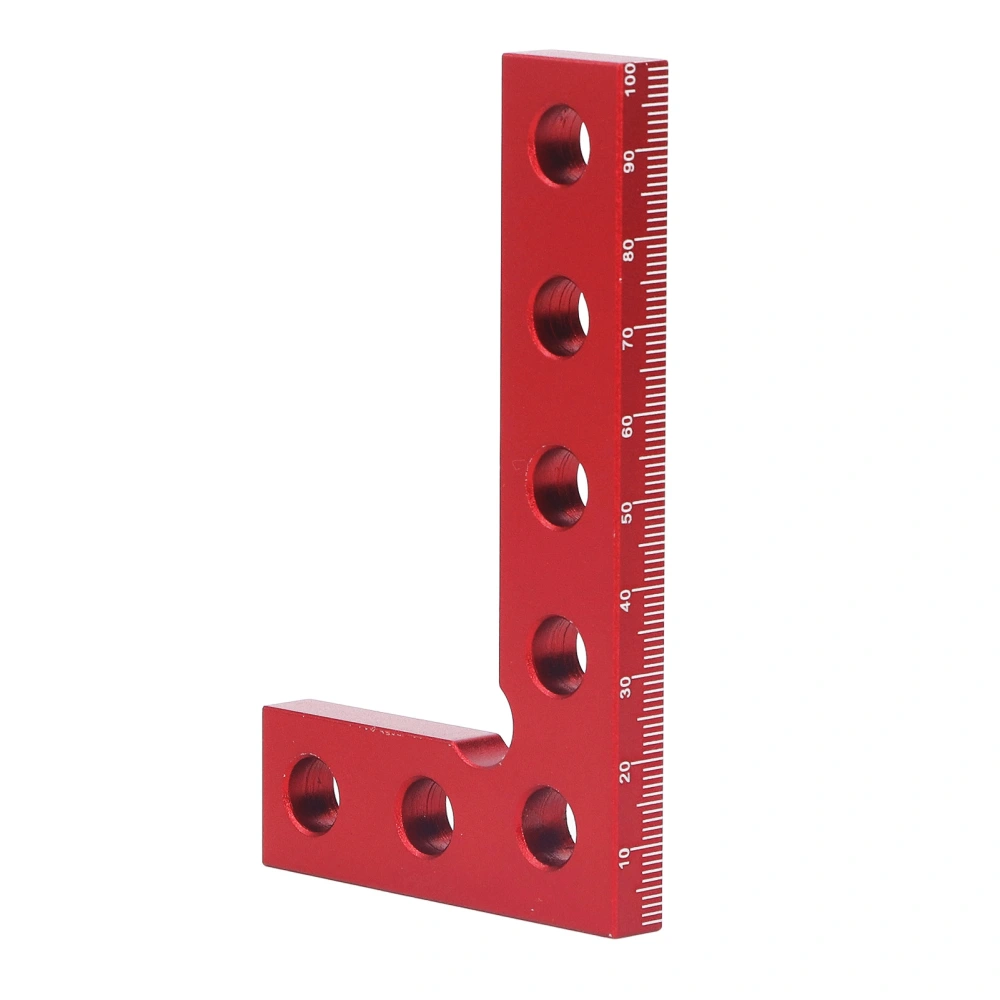 Mini Small Square Center Finder Tool 90 Degree Quick Measuring Aluminum Alloy Woodworking Ruler for Machinist Carpenters