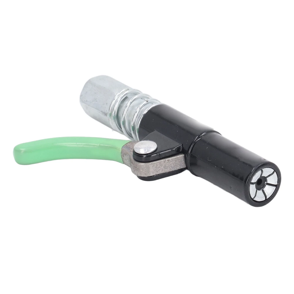 Gear Type Grease Gun Coupler Single Handle High Pressure Lubricating Grease Filling Nozzle Coupler